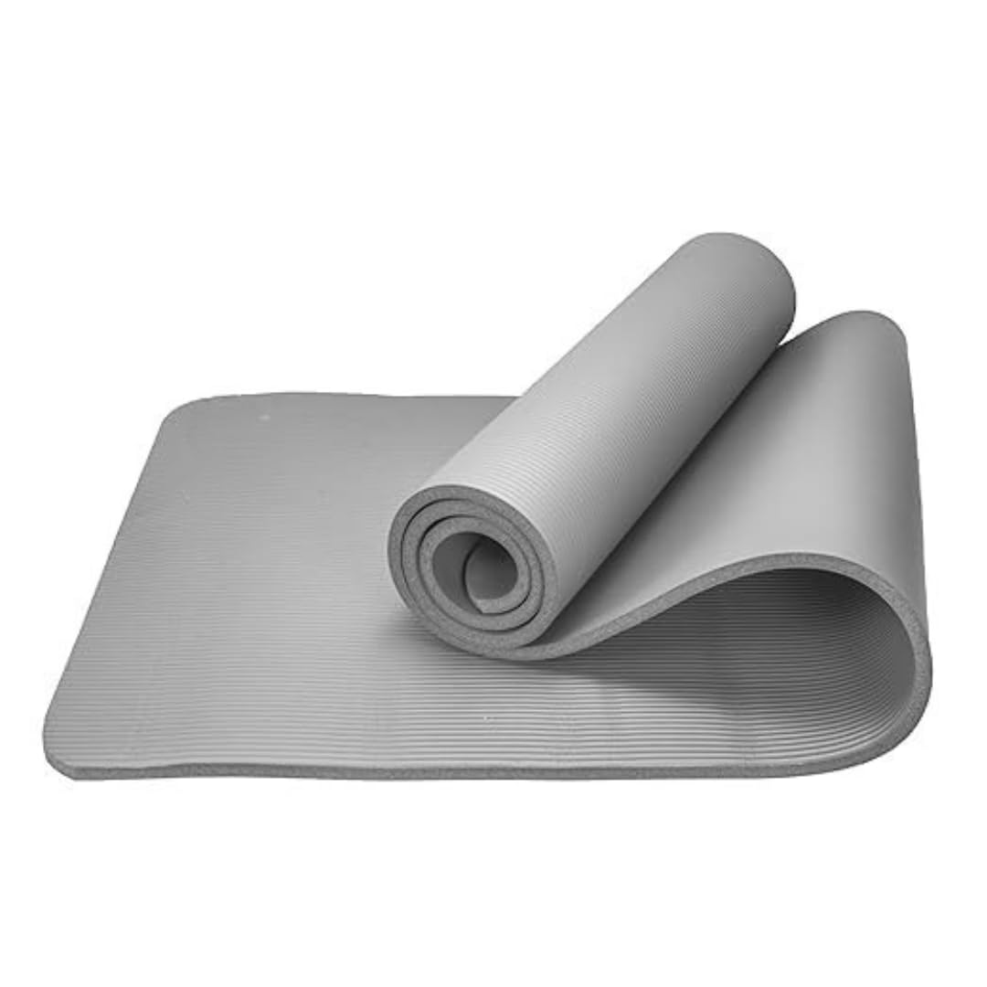 Extra Thick Yoga Mat, 183 x 60 cm, Multi-Purpose, NBR Foam Exercise mat, For Yoga, Pilates stre,tching, resistance work outs