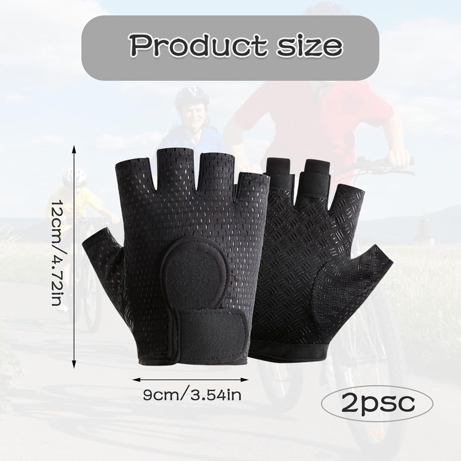 Gym Gloves Women Weight Lifting Gloves Women Workout Glove Women Weightlifting Glove for Weightlifting Cycling Strength Training Fitness (Black)