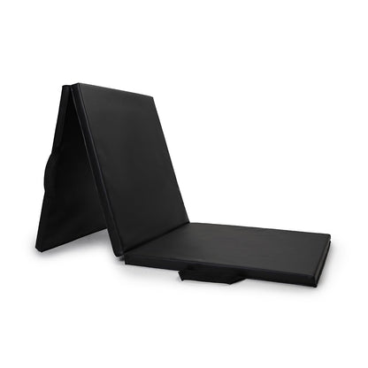 NORTHERN Yoga Mat Exercise Fitness Tri-Fold Foam Mat Extra Thick Non Slip Large Padded Stretching Home Gym Equipment Accessory 3 Folding Multi-Purpose Workout with Carrying Handle