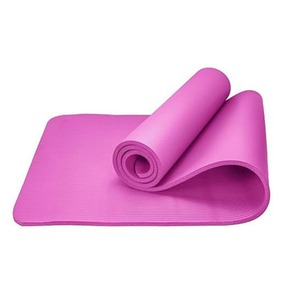 Extra Thick Yoga Mat, 183 x 60 cm, Multi-Purpose, NBR Foam Exercise mat, For Yoga, Pilates stre,tching, resistance work outs
