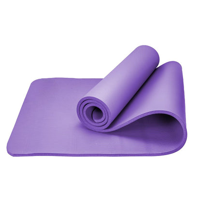 Extra Thick Yoga Mat, 183 x 60 cm, Multi-Purpose, NBR Foam Exercise mat, For Yoga, Pilates stre,tching, resistance work outs