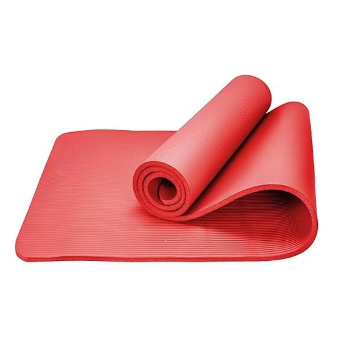 Extra Thick Yoga Mat, 183 x 60 cm, Multi-Purpose, NBR Foam Exercise mat, For Yoga, Pilates stre,tching, resistance work outs