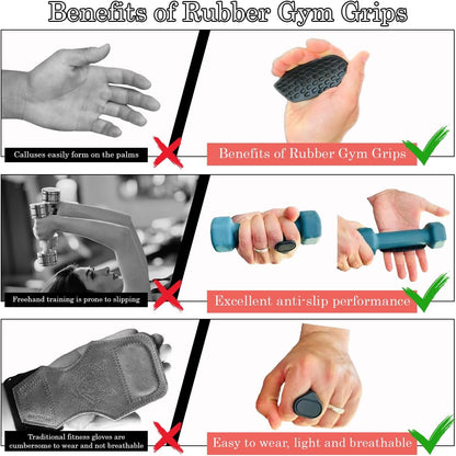 Gym Gloves for Men & Women, Weight Lifting Gloves, Gym Hand Grips, weights Grip, Gym Accessories for Men & Women, Gym Grip, Palm Protection, Pull Up Grips CrossFit, Dumbbell workouts with storage box